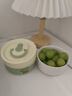 沃德百惠（WORTHBUY）陶瓷內(nèi)膽保溫飯盒上班族可微波爐加熱便當(dāng)盒便攜帶飯神器小湯碗 卡卡鱷小號*2+大號*2+餐具+袋 陶瓷材質(zhì) 曬單實拍圖