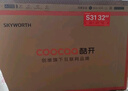 酷開(kāi)（coocaa）創(chuàng  )維電視P31 26款 32英寸 高清超薄全面屏 護眼防藍光 智能液晶電視機 以舊換新 32P3F 32英寸 曬單實(shí)拍圖