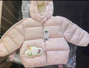 巴拉巴拉童裝兒童羽絨服寶寶女童男童2025冬裝嬰兒保暖外套萌208425107201 曬單實(shí)拍圖