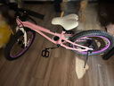 優(yōu)貝（RoyalBaby）兒童自行車(chē)5-9歲男女學(xué)生通勤鎂合金單車(chē)月亮系列 宇航員18寸粉色 曬單實(shí)拍圖
