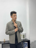 巴魯特【行政夾克】男士茄克易打理啞光質(zhì)感低調暗格紋秋季外套男2025 灰色 L (175/96A) 曬單實(shí)拍圖