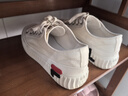 FILA 斐樂官方帆布鞋女鞋2025運(yùn)動板鞋厚底低幫休閑鞋時尚小白鞋GEAR 曬單實(shí)拍圖