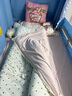 南極人水洗棉床上用品四件套公主少女四季通用床單被罩200x230cm床笠款 蕾絲小花邊-粉白波點(diǎn) 1.8m 床單款 四件套-被套180*220cm 曬單實(shí)拍圖