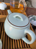 兮元記天青汝窯陶瓷茶壺單個(gè)高檔家用泡茶壺中式功夫茶具漢瓦壺 天青汝窯大漢瓦壺 曬單實(shí)拍圖