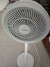 美的（Midea）【暴風(fēng)循環(huán)】空氣循環(huán)扇大風(fēng)量搖頭電風(fēng)扇家用臺式落地扇輕音臥室節能小風(fēng)扇柔風(fēng)輕羽扇 FGA24TQ 曬單實(shí)拍圖