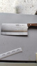 張小泉菜刀家用廚房切菜肉專(zhuān)用正宗刀具輕巧鋒利廚具不銹鋼斬切刀斬骨刀 切片刀1#[加長(cháng)刀身加寬刀面] 曬單實(shí)拍圖