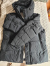雪中飛高充絨連帽羽絨服男士冬季戶(hù)外出勤休閑三層保暖防寒科技羽絨外套 黑色 L (175) 曬單實(shí)拍圖