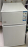 海爾（Haier）88升小冰箱冰箱雙開(kāi)門(mén)小戶(hù)型迷你家用租房宿舍辦公室節能省電BCD-88GHTMZ0WV家電國家補貼15% 曬單實(shí)拍圖