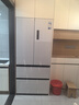 美的（Midea）M60系列520純平全嵌法式多門(mén)四開(kāi)門(mén)家用冰箱超薄雙系統循環(huán)大容量制冰BCD-520WUFPZM(E)白國家補貼 曬單實(shí)拍圖