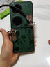 朵卡連卡通皮質(zhì)印花purax折疊p50華為pocket2手機殼oppon3flip三星zflip6/5帶手鏈小米mix榮耀magicv防摔 皮質(zhì)-墨綠底印壓米奇+黑繩手提 華為 Pocket 2 曬單實(shí)拍圖