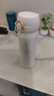 膳魔師（THERMOS）保溫杯316鋼500ml男女士?jì)和星飮鴳c節禮物JNL-500S象牙白 曬單實(shí)拍圖