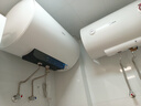 美的（Midea）【整機8年質(zhì)保】50升電熱水器2100W節(jié)能省電速熱出租屋雙重殺菌加長防電墻國家補貼15%F50-21WA1 曬單實拍圖