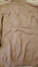 羅蒙（ROMON）羊絨衫女高檔半高領(lǐng)加厚羊毛衫女寬松大尺碼毛衣秋冬針織打底絨衫 BG/駝色 3XL 【135-155斤】?jì)H剩3件 曬單實(shí)拍圖