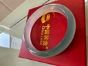 中國黃金（CHINA GOLD）次日達玉手鐲女國風(fēng)半山半水玉鐲子玉情人節生日禮物送女朋友老婆 人氣臻選*【收藏級】半山水玉髓手鐲【54#中金禮盒 曬單實(shí)拍圖