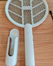 京東京造一拍兩用電蚊拍 可充電高壓滅蚊拍家用滅蚊蟲(chóng)蚊子拍滅蚊器大網(wǎng)面 曬單實(shí)拍圖