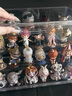 艾仕可盲盒手辦收納展示架階梯式大容量展示盒防塵透明展示柜泡泡瑪特 大號 黑色【高透材質(zhì) 防塵防潮】 曬單實(shí)拍圖