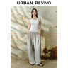 UR2025秋季新款女裝簡(jiǎn)約休閑百搭短款修身無(wú)袖T恤UWB450047 本白 M 曬單實(shí)拍圖