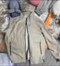 TPZBWG高端奢侈品牌立領(lǐng)夾克男士2025年春秋季新款百搭休閑短款男裝外套 卡其色 M 推薦【90-110斤】 曬單實(shí)拍圖