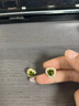 伊燦輕奢法式橄欖綠鋯石耳釘氣質(zhì)絕美高級感耳夾2025新款爆款小眾耳飾 法式橄欖綠鋯石耳釘 曬單實(shí)拍圖