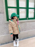 G.DUCKKIDS女童棉服冬季2025新款加厚洋氣女寶寶棉襖冬裝羽絨棉衣小女孩外套 咖色 110 曬單實(shí)拍圖