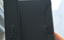 SPIGENuniversal Passport Holder保護套 多功能護照保護卡包皮夾套錢包高端出國旅行旅游收納盒手機sim 護照夾黑色+掛繩橙色 防盜刷護照夾 曬單實拍圖