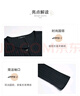 百圖betu女裝秋新款T恤圓領(lǐng)長(zhǎng)袖精致蝴蝶結(jié)紐扣針織T恤女2308T19 黑色 M （黑色預(yù)售11/10發(fā)貨） 曬單實(shí)拍圖