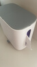 意可可桌面垃圾桶1.5L可愛(ài)家用帶蓋超迷你茶幾小桶床頭垃圾桶E24031灰 曬單實(shí)拍圖