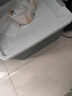 禧天龍鋼化款收納箱加厚抗壓儲(chǔ)物箱零食玩具車載整理箱 30L石青1個(gè)裝 曬單實(shí)拍圖