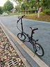 大行（DAHON）KT610折疊自行車(chē)16英寸單速男女學(xué)生上班上學(xué)城市通勤單車(chē) 黑色 曬單實(shí)拍圖