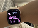 Apple/蘋果 Watch S11 智能手表GPS款42毫米玫瑰金色鋁金屬表殼淡桃粉色運(yùn)動(dòng)型表帶S/M MEUN4CH/B 曬單實(shí)拍圖