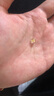 硅膠耳堵后塞防掉金耳釘塞子超緊鍍金防超細防滑圓形堵頭珍珠 硅膠18k金色漢堡耳堵【5對裝】 曬單實(shí)拍圖