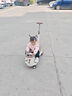 ANGI BABY兒童扭扭車1-3-6歲防側(cè)翻扭扭車可坐大人溜溜車搖搖車寶寶扭扭車 卡其色【藍(lán)牙+音樂+拖斗+推桿】 六一兒童節(jié)禮物扭扭車兒童車 曬單實(shí)拍圖