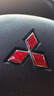 語(yǔ)森憶三菱歐藍德翼神奕歌勁炫帕杰羅方向盤(pán)車(chē)貼標志碳纖貼標內飾改裝 碳纖紅色 曬單實(shí)拍圖