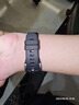 軒邑 適用Keep B4手環(huán)表帶通用華為手環(huán)B7/B3升級硅膠表帶Watch Fit mini運動(dòng)手表帶小清新腕帶 黑色 曬單實(shí)拍圖
