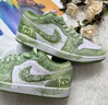耐克（NIKE）球鞋定制AirJordan1武林新中式甘米熊潑墨復古男女籃球鞋 甘米熊 45 曬單實(shí)拍圖