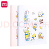 得力（deli）A4/40頁(yè)內袋時(shí)尚款資料冊 學(xué)生試卷資料分類(lèi)收納袋文件保護 小學(xué)初中高中卡通可愛(ài) 顏色隨機72494 曬單實(shí)拍圖