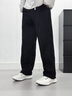 森馬（Semir）休閑褲男發(fā)熱抑菌針織衛(wèi)褲寬松直筒褲25冬長褲子百搭109725127104 曬單實(shí)拍圖