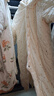 babylove嬰兒連體衣秋冬款毛絨可愛寶寶哈衣爬服法蘭絨保暖連帽外出服冬裝 曬單實(shí)拍圖