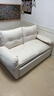 芝華仕（CHEERS）可拆洗沙發(fā)床折疊一體兩用小戶(hù)型客廳書(shū)房沙發(fā)白月光6325白1.61m 曬單實(shí)拍圖