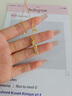 中國黃金（CHINA GOLD）黃金項(xiàng)鏈女和田玉吊墜足金飾品生日禮物送女友媽媽老婆結(jié)婚紀(jì)念日 足金玉見竹葉吊墜[送S925鏈]+證書禮盒 曬單實(shí)拍圖
