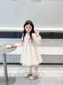 G.DUCKKIDS小黃鴨女童連衣裙秋裝2025新款洋氣兒童小香風(fēng)公主裙外套女孩裙子 粉色 120 建議5~6歲【110-120cm】cm 曬單實(shí)拍圖