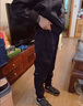 諾詩(shī)蘭諾詩(shī)蘭兒童軟殼褲男女童沖鋒褲秋冬加絨長(cháng)褲保暖防潑水戶(hù)外運動(dòng)褲 炭黑色CO135306-1 120 cm 曬單實(shí)拍圖
