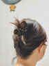 She's茜子輕簡(jiǎn)復古醋酸板材抓夾后腦勺盤(pán)發(fā)鯊魚(yú)夾七夕禮物送女友 曬單實(shí)拍圖