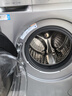 海爾（Haier）洗衣機(jī)滾筒帶烘干全自動洗烘一體機(jī)超薄10公斤洗衣機(jī)家用一級能效蒸汽除菌筒自潔國家補(bǔ)貼20% 洗烘銷冠丨智能柔烘+Al動平衡＋沖浪洗+空氣洗 曬單實(shí)拍圖