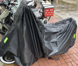 智國者電動(dòng)車(chē)車(chē)衣車(chē)罩摩托車(chē)防曬防雨罩防塵電瓶自行車(chē)小刀雨衣加厚通用 曬單實(shí)拍圖