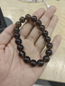 中國黃金（CHINA GOLD）天然茶水晶手鏈男女招財(cái)轉(zhuǎn)運(yùn)單圈手串七夕情人節(jié)禮物送女朋友老婆 【優(yōu)享級(jí)-招財(cái)轉(zhuǎn)運(yùn)】12mm茶水晶手串 曬單實(shí)拍圖