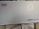CHERRY櫻桃 MX8.3 客制化無線鍵盤 8K掃描率 鋁合金機身 熱插拔 藍牙三模 無畏契約打瓦 極光銀 極光軸 曬單實拍圖