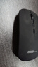 聯(lián)想（Lenovo）無(wú)線(xiàn)鼠標無(wú)線(xiàn)靜音藍牙鼠標可充電輕薄便攜筆記本電腦ipad平板安卓蘋(píng)果手機通用無(wú)線(xiàn)商務(wù)辦公鼠標 黑色-雙模版【左右靜音按鍵】 無(wú)線(xiàn)藍牙鼠標【Type-c充電/配充電線(xiàn)】 曬單實(shí)拍圖