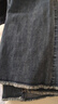 森馬（Semir）牛仔褲女做舊潮流街頭2025春季辣妹毛邊喇叭褲復古風(fēng)109125124001 曬單實(shí)拍圖