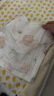 婧麒（JOYNCLEON）嬰兒口水巾毛巾純棉6層紗布小方巾柔軟兒童6條裝 30 Jyp171062 曬單實拍圖